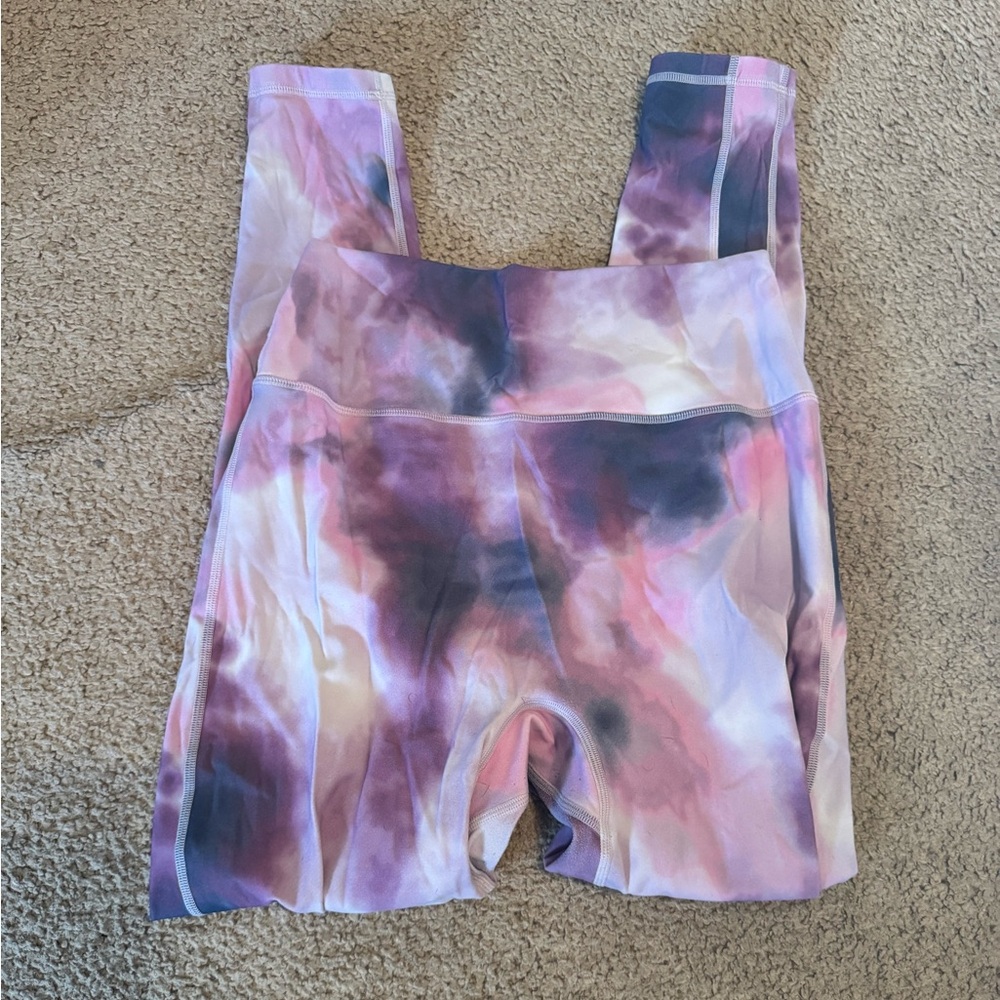 Buffbunny purple swirl leggings